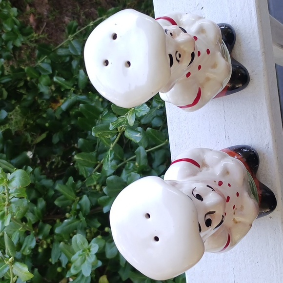 VINTAGE Large Chefs Salt & Pepper Shakers - Picture 6 of 9